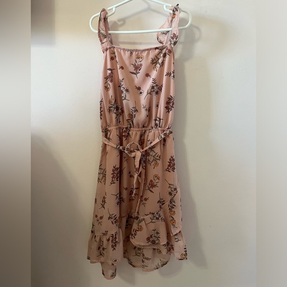 Girls Size 7/8 Floral Dress